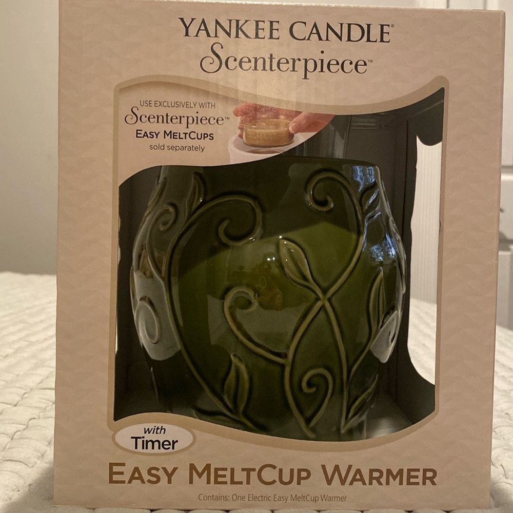Yankee Candle Scenterpiece Meltcup Warmer - with Timer NEW